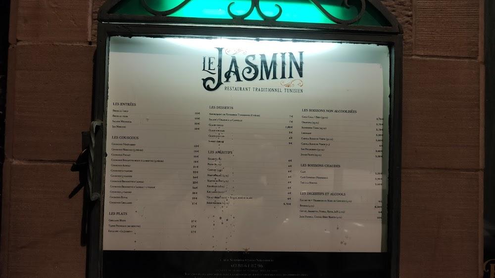 Le Jasmin - Scan Menu 4